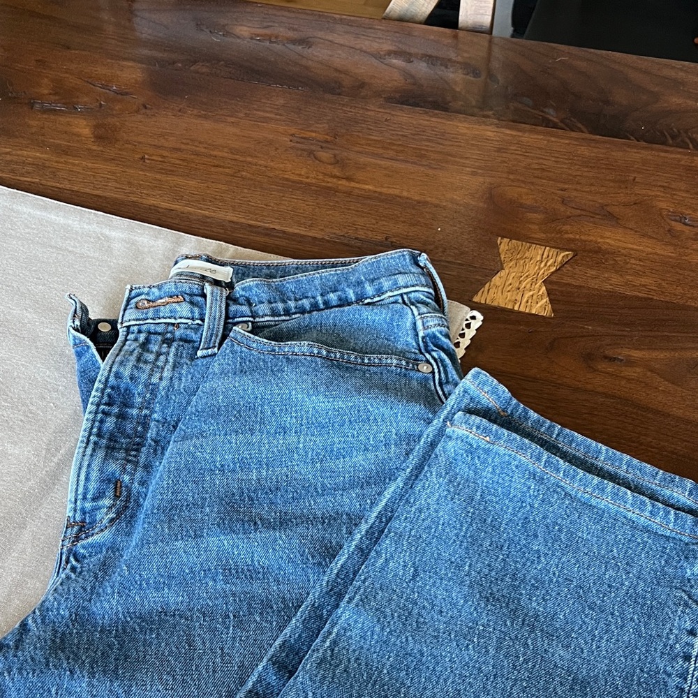 Madewell Women's Straight Leg Jeans - Blue